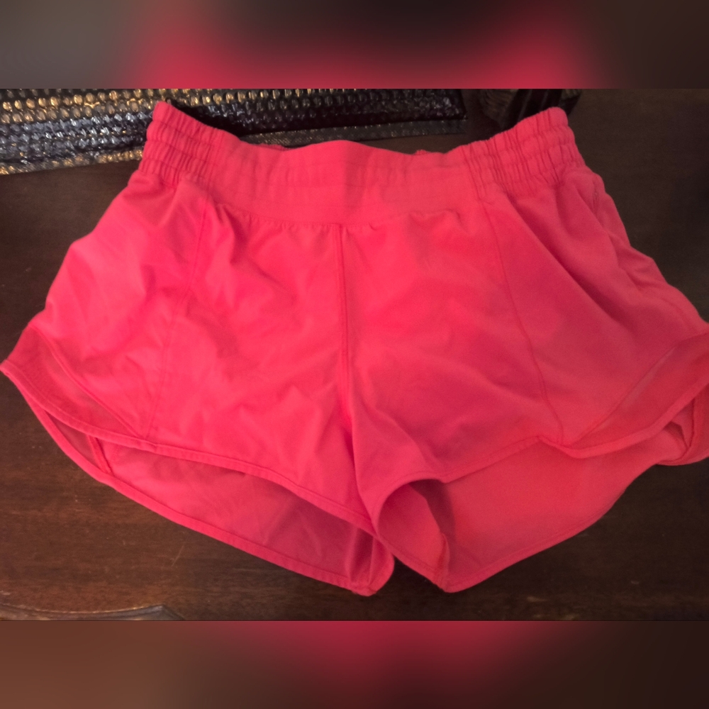 Lululemon Athletica Pink Women's Athletic Hotty Hot Short